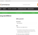 xtCommerce: Zahlung mit G+S SEPA-Lastschriftverfahren