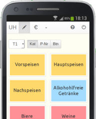 Gastronomie Web-App